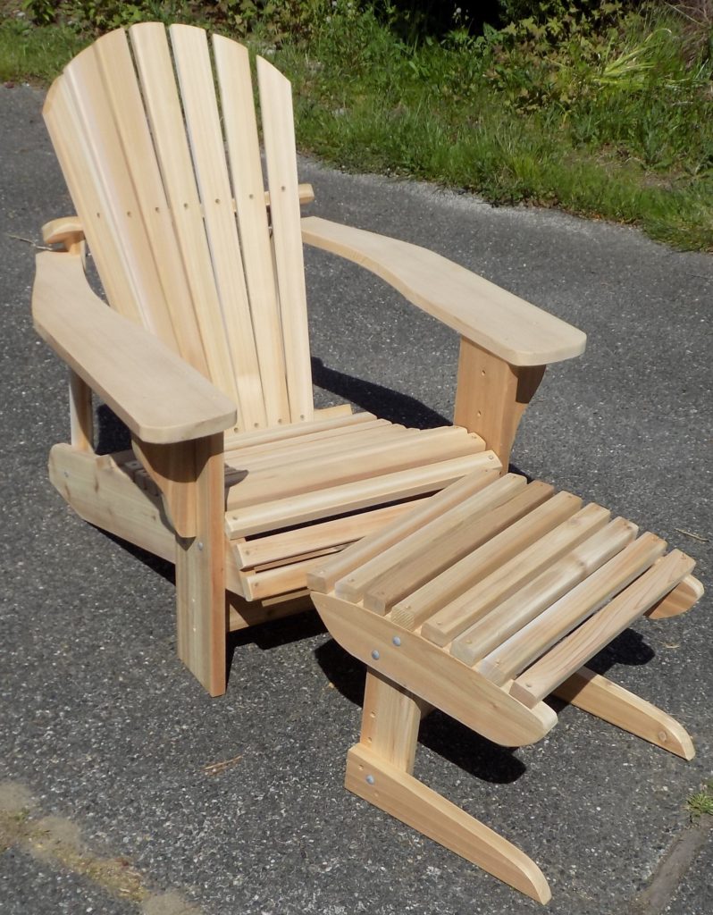 “Nice” Chair and Ottoman – Sound Woodworking